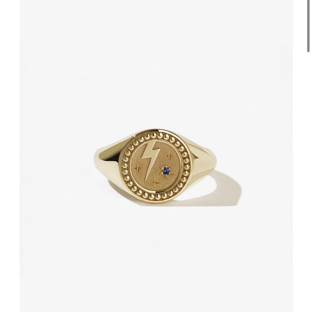 Meadowlark Signet Ring